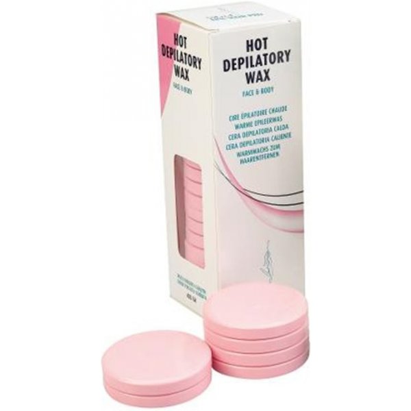 Prípravok na depiláciu Sibel Hot Wax depilačný vosk na tvár a telo 400 g