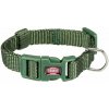 Obojok pre psa TRIXIE PREMIUM COLLAR M-L tmavo zelená