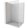 MEXEN/S - Kioto L Sprchová zástena WALK-IN 70 x 200, transparent, meď kartáčovaná 800-070-103-65-00