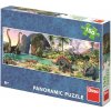 Dino DINOSAURI U JEZERA panoramic 150 dielov