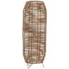 Stojaca lampa Home ESPRIT Gaštanová 23 x 23 x 65 cm