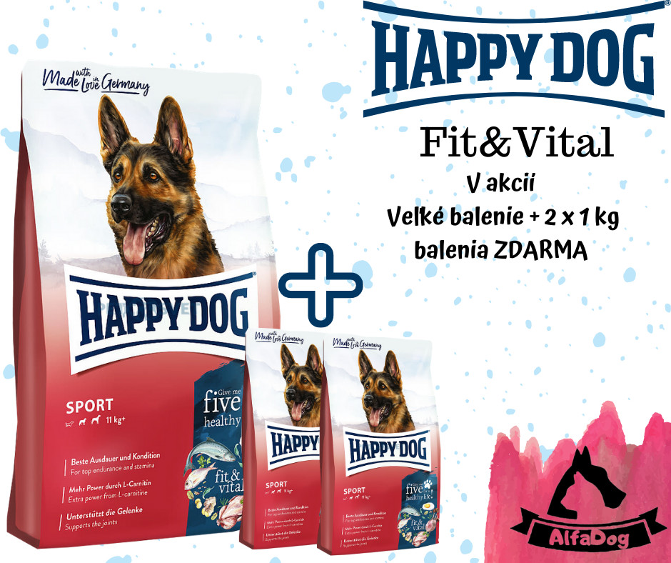 Happy Dog Fit & Vital Sport Adult 28/16 14 kg