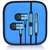 Slúchadlá Wire Earphones Jack 3,5 mm With Microphone Mi Metal Box Blue