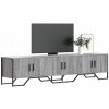VidaXL TV stolík, sivý dub sonoma, 180x34x41 cm