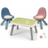 Set stôl KidTable Life Smoby šedozelený výška 45 cm s dvoma farebnými stoličkami s UV filtrom