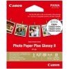 Canon Photo Paper Plus II, PP-201, foto papier, lesklý, štvorcový typ 2311B070, biely, PIXMA TS9500, TS8200 a TS6200, 8.89x8.89c
