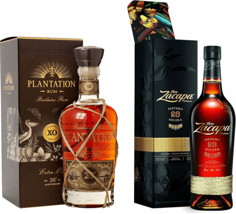 Zacapa 23 40% 0,7 l a Plantation XO 20th Anniversary 40% 0,7 l (set)