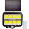 Polux | LED Solárny reflektor so senzorom INTEGRA LED/3W/3,7V IP44 + DO | SA1815