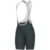 ALÉ Cycling Clothing ALÉ PR-E Magic Colour W bibshort, Forest green Veľkosť: S Dámske elastické cyklistické nohavice s trakmi