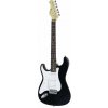Dimavery ST-203, ľavoruká elektrická gitara, čierna