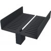 Nimco Sklenená polica do sprchového kúta NIMCO SHOWER SHELF 2091-DH-25-90