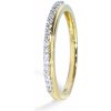 Blink-Blink Zásnubný prsteň zo zlata s diamantmi 0.11 ct 1316ZDG