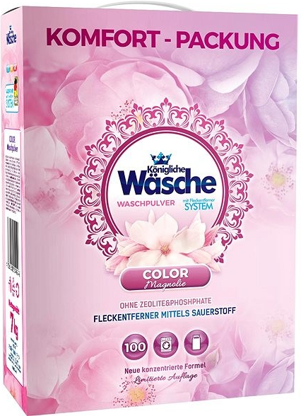 Königliche Wasche prášok na pranie Color Magnólia 7 kg 100 PD