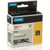páska DYMO 18444 PROFI D1 RHINO Black On White Vinyl Tape (12mm)