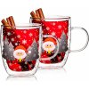 4Home Termo pohár Mug Santa Hot&Cool 2 x 270 ml