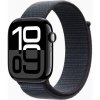 Apple Watch Series 10 GPS 46mm Jet Black Aluminium Case farba Ink Sport Loop velikost řemínku One Size (145-220mm) MWWR3QC/A
