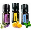 doTerra Trio esenciálnych olejov citrón, levanduľa, mäta 3x5 ml