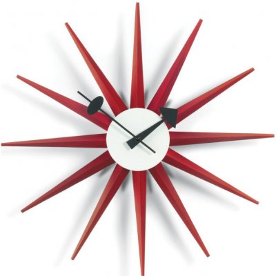 Vitra Sunburst Clock red