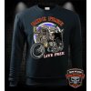 Moto mikina Ride Free - Live Free