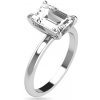 iZlato Forever Obruč z bieleho zlata solitaire pre 2ct diamant Imani, 14K CSTM7W-200