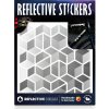 Reflective Berlin Reflexné nálepky Cubes Grey uni