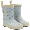 POM POM Detské gumáky Pom Pom® GumBoots™ - PM0005 Pearl Blue Boat AOP Veľkosť: 23