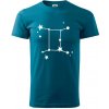 Súhvezdie - Gemini - Blíženci - Klasické pánske tričko vyššej gramáže - XL ( Petrolejová )
