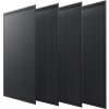 Sada štyroch 250W pevných solárnych panelov EcoFlow