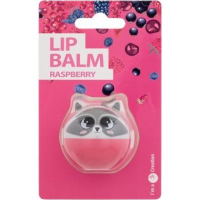 2K Cute Animals Lip Balm balzam na pery Raspberry 6 g