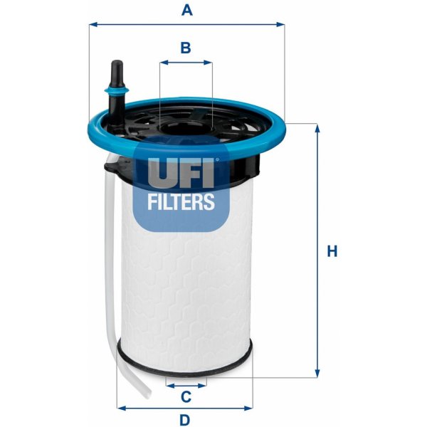 Palivový filter UFI 26.052.00 od 22,5 € - Heureka.sk
