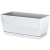 Prosperplast Truhlík COUBI CASE P s miskou biely 29 cm