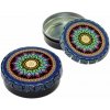 Kovová skrýša ClickClack Blue Mandala ø 55mm