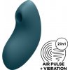 Satisfyer Vulva Lover 2 Air Pulse Stimulator & Vibrator Blue - Stimulátor Klitorisu