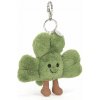 Plyšová hračka Jellycat Amuseables - kľúčenka Siofra Shamrock uni