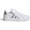 adidas Grand Court 2.0 K cloud white/matte silver/matte silver