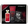 Dermacol Men Agent Dermacol Men Agent Eternal Victory EDP 50 ml + Dermacol Men Agent Eternal Victory sprchový gél na tvár, telo a vlasy pre mužov 250 ml + Dermacol Men Agent zlupovacia maska proti čie