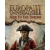 Europa Universalis 3: Heir to the Throne