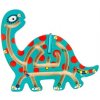 Drevené magnetické bludisko korytnačka Montessori - CAB Toys