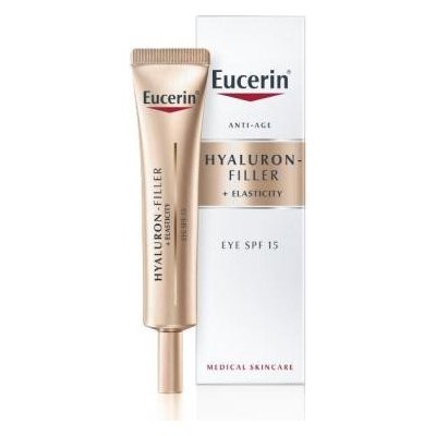 Eucerin Hyaluron-Filler + Elasticity Očný krém SPF 15 15ml