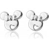 Olivie Strieborné náušnice MOUSE 5521 Ag 925; ≤0,5 g.