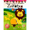 Zvířátka Moje první knížka se samolepek