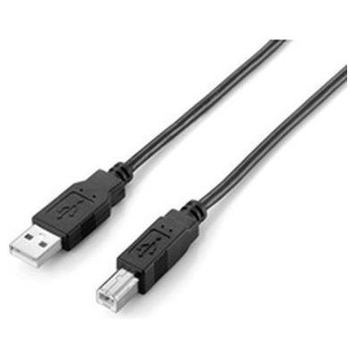 C-TECH Kabel USB A-B 1,8m 2.0, černý CB-USB2AB-18-B