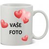 Hrnček s fotkou rámik Srdce 6 350 ml FOTOpošta