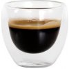 TORO Sklenený hrnček Espresso dvojité borosilikátové sklo 100ml