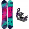 Raven Satine dámský snowboard + Raven S230 Black/violet vázání - 147 cm + S/M (EU 37-42)