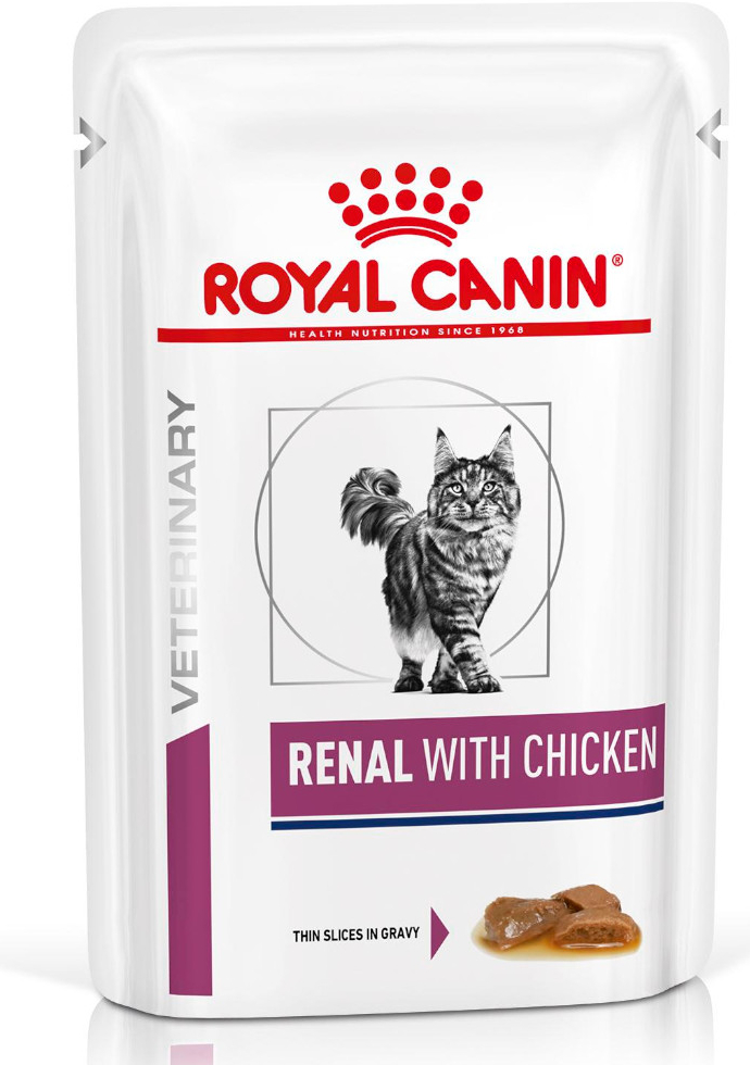 Royal Canin VD Feline Renal kuracie 12 x 85 g