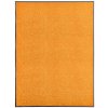 Rohožka pratelná oranžová 90 x 120 cm Oranžový 323454
