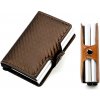 MINI WALLET Izmael Double ME-25396 Tmavo Hnedá KP25396
