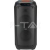 40W nabíjateľný reproduktor s jedným káblovým mikrofónom RF Control & Rukoväť 2 * 8 pa