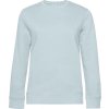 B&C | QUEEN Crew Neck, Dámska mikina, modrá pure sky, XS